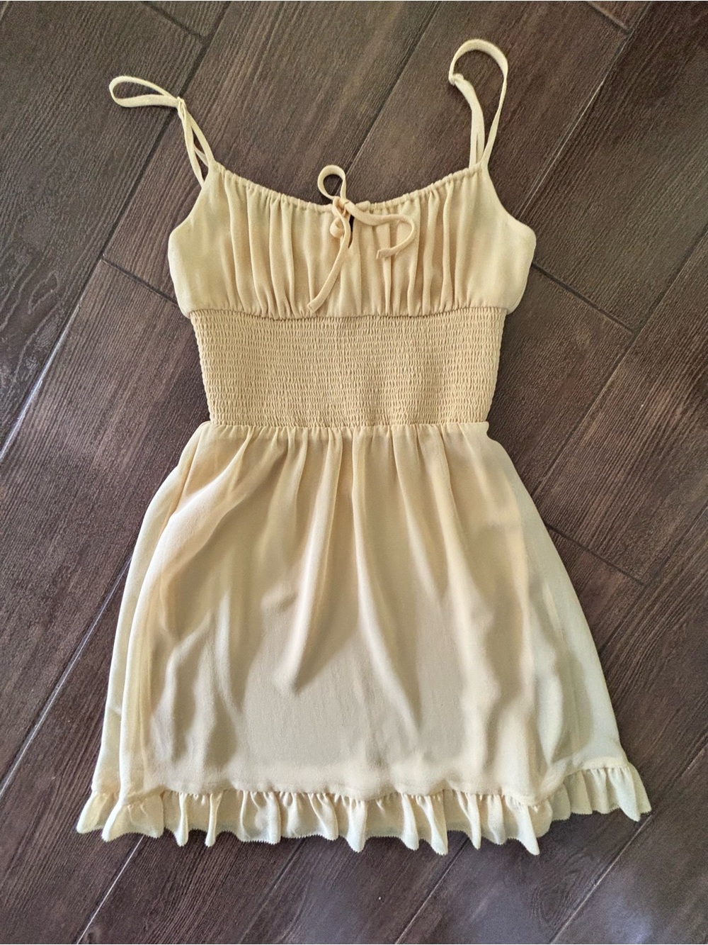 Wilfred Genoa Mini Dress 2XS- (Pale Yellow)